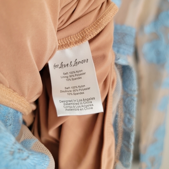 For Love & Lemons Temecula Maxi Dress size S NWT - Picture 10 of 11